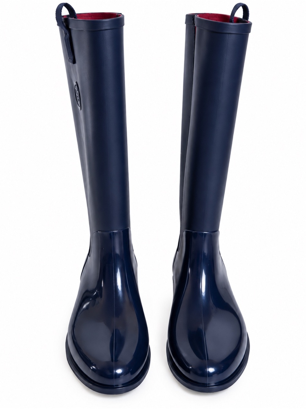 Tommy Hilfiger Women’s Navy Blue Tall Rain Boots Waterproof Knee High